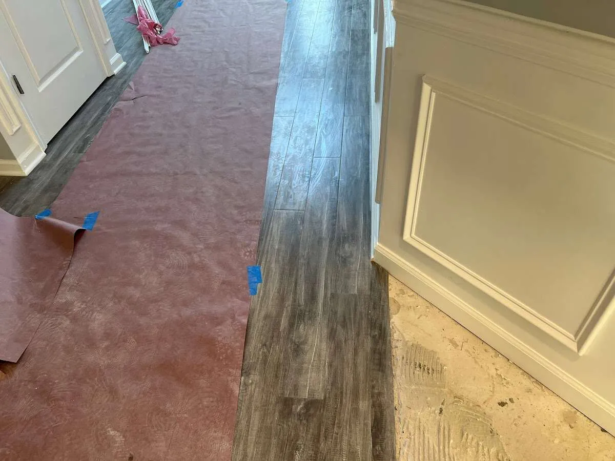 Completed marble shower restoration in Cherry Hills Village